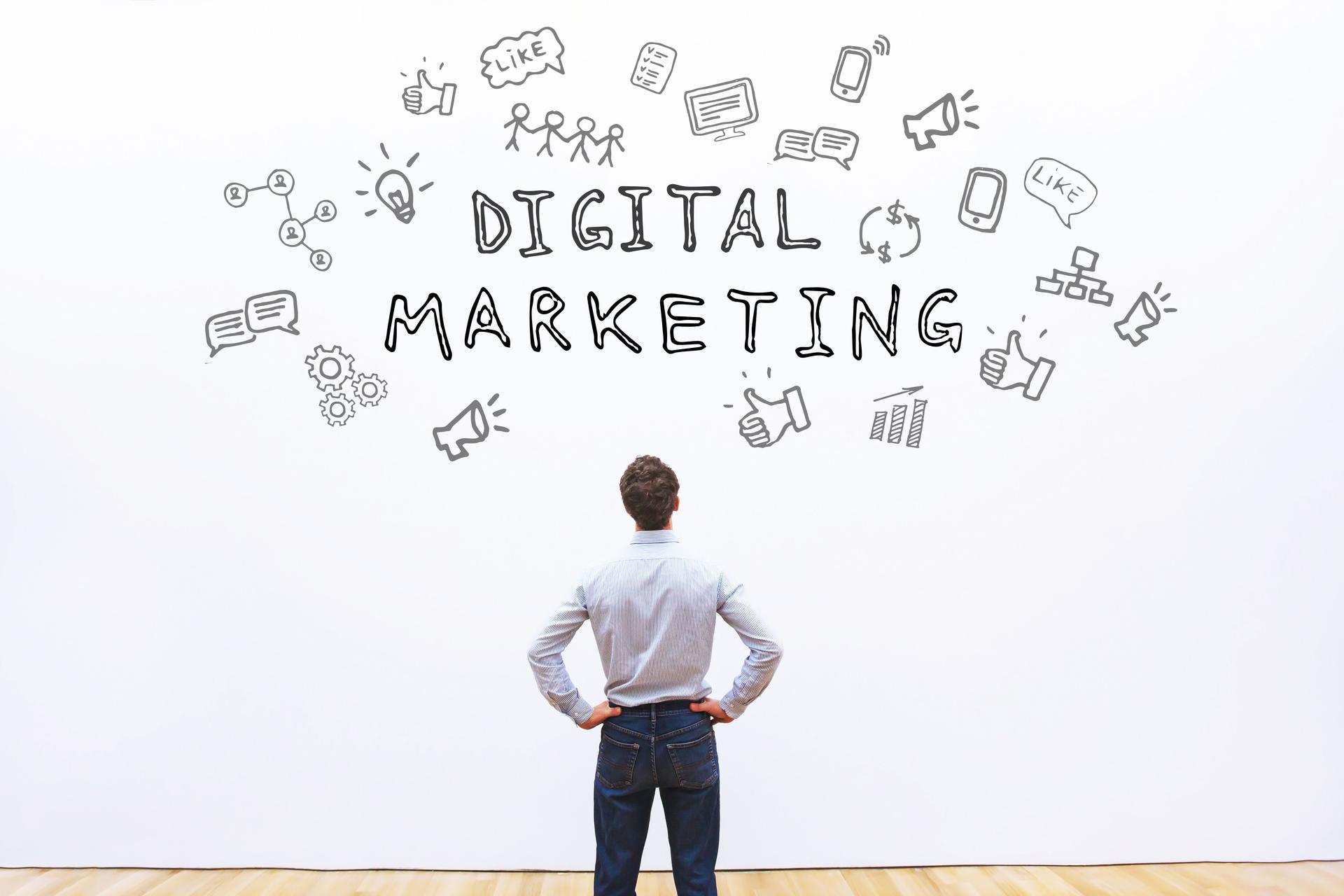digital marketing concept